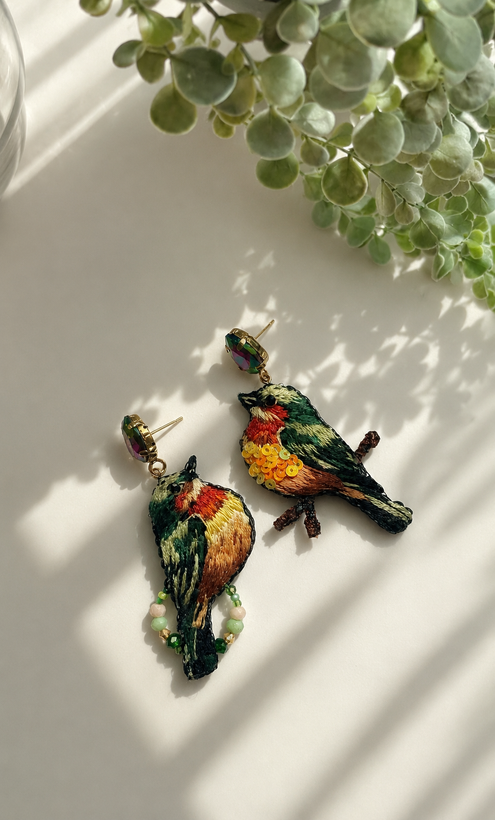 گوشواره گنجشک(کالکشن پرنده)
